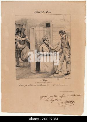 Plattel, Henri Daniel (Dessinateur-lithographe) | Gobert et Tirot (Imprimeur-lithographe) | Genty (éditeur) (Herausgeber) Stockfoto