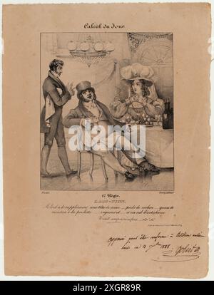 Plattel, Henri Daniel (Dessinateur-lithographe) | Gobert et Tirot (Imprimeur-lithographe) | Genty (éditeur) (Herausgeber) Stockfoto