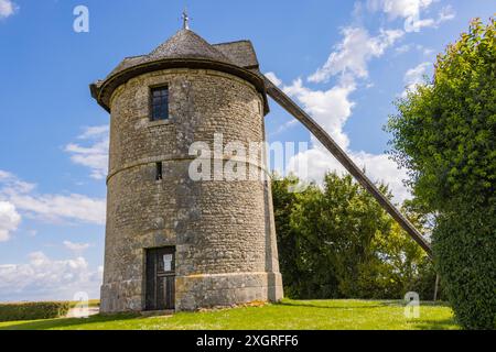 Moulin de Frouville Pensier, Villemaury, Eure et Loir, Frankreich Stockfoto