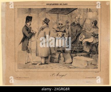 Plattel, Henri Daniel (Dessinateur-lithographe) | Chéyère ou Dechéyère, Alexandre (Imprimeur-lithographe) | Genty (éditeur) (Herausgeber) Stockfoto