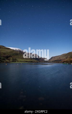 Tal-y-llyn bei Nacht. Stockfoto