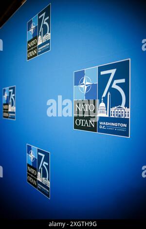 Washington, Vereinigte Staaten. Juli 2024. NATO-Gipfel in Washington. Washington, 10. Juli 2024. Fotografiert im Auftrag des Auswärtigen Amtes Credit: dpa/Alamy Live News Stockfoto