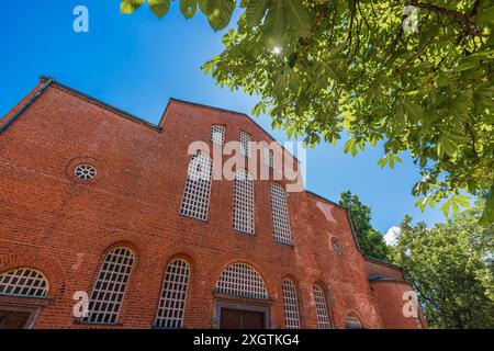 Die Kirche St. Sofia ist einer der ältesten Tempel der bulgarischen Hauptstadt und stammt aus der Zeit, als sie in der römischen Zeit der Friedhof von Serdika war Stockfoto