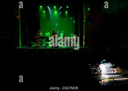 Xarim Aresté Sextett, Santanyí Haupttheater, Mallorca, Balearen, Spanien Stockfoto