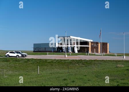 Minuteman Missile National Historic Site Besucherzentrum in South Dakota Stockfoto