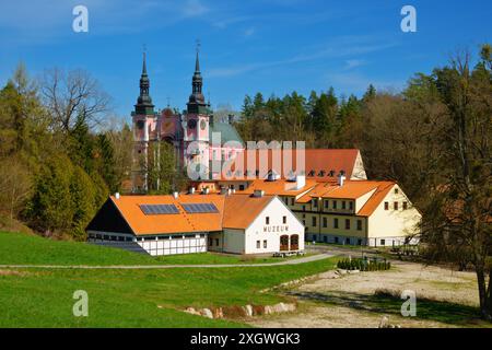 21 04 23; Marienheiligtum Swieolipska Basilika der Besuch der Heiligen Jungfrau Maria - das Dorf Swieta Lipka in Ermland und Mazury in Po Stockfoto