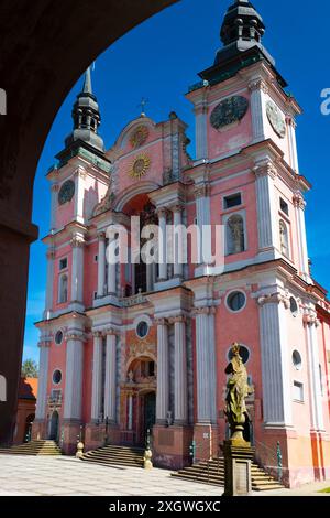 21 04 23; Marienheiligtum Swieolipska Basilika der Besuch der Heiligen Jungfrau Maria - das Dorf Swieta Lipka in Ermland und Mazury in Po Stockfoto