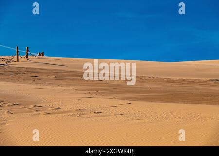 Wunderschöne Dünen des Slowinski-Nationalparks an der Ostsee, Leba. Polen Stockfoto