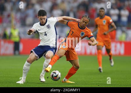 DORTMUND, 10.07.2024, BVB-Stadion, Fußball-Europameisterschaft Euro2024, Halbfinalspiel Nr. 50 zwischen den Niederlanden und England. Stockfoto