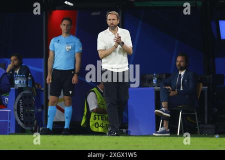 DORTMUND, 10.07.2024, BVB-Stadion, Fußball-Europameisterschaft Euro2024, Halbfinalspiel Nr. 50 zwischen den Niederlanden und England. Trainer Gareth Southgate Stockfoto