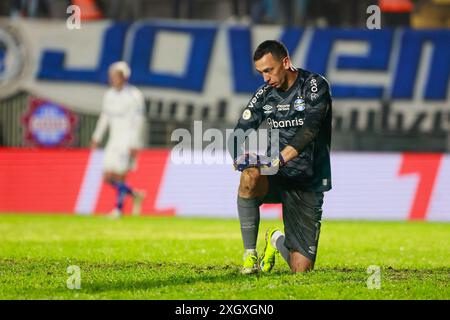 Caxias Do Sul, Brasilien. Juli 2024. RS - CAXIAS DO SUL - 07/10/2024 - BRASILIANER A 2024, GREMIO x CRUZEIRO - Gremio Spieler Marchesin während eines Spiels gegen Cruzeiro im Francisco Stedile Stadion für die brasilianische A 2024 Meisterschaft. Foto: Luiz Erbes/AGIF (Foto: Luiz Erbes/AGIF/SIPA USA) Credit: SIPA USA/Alamy Live News Stockfoto