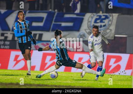 Caxias Do Sul, Brasilien. Juli 2024. RS - CAXIAS DO SUL - 07/10/2024 - BRASILIANER A 2024, GREMIO x CRUZEIRO - CRUZEIRO Spieler Ramiro während eines Spiels gegen Gremio im Francisco Stedile Stadion für die brasilianische A 2024 Meisterschaft. Foto: Luiz Erbes/AGIF (Foto: Luiz Erbes/AGIF/SIPA USA) Credit: SIPA USA/Alamy Live News Stockfoto