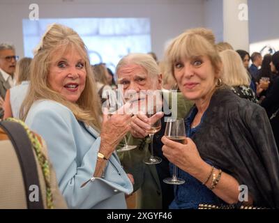 Die Eröffnung der Henry Diltz Fotoausstellung „Legends Through the Lens“ in Sotheby's New Bond St London UK Stockfoto