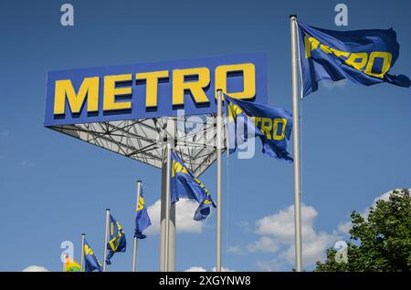 U-Bahn, An der Ostbahn, Friedrichshain, Berlin, Deutschland Stockfoto