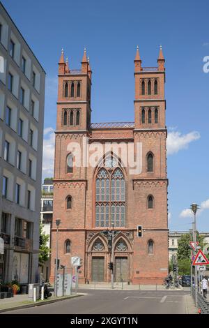 Friedrichswerdersche Kirche, Werderscher Markt, Mitte, Berlin, Deutschland *** Friedrichswerder Kirche, Werderscher Markt, Mitte, Berlin, Deutschland Stockfoto