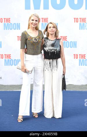 Tanja Buelter und Tina Ruland bei der Deutschlandpremiere von TO THE MOON im ZOO Palast in Berlin 10.07.2024 *** Tanja Buelter und Tina Ruland bei der deutschen Premiere von TO THE MOON im ZOO Palast in Berlin 10 07 2024 Stockfoto