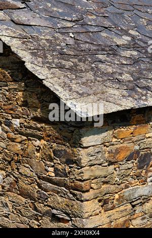 Mirador de A Paicega. Concejo de Grandas de Salime. Asturien. Spanien Stockfoto