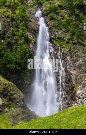 Partschins Wasserfall oberhalb Partschins, Südtirol Stockfoto