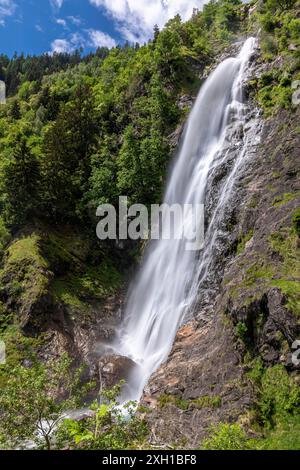 Partschins Wasserfall oberhalb Partschins, Südtirol Stockfoto