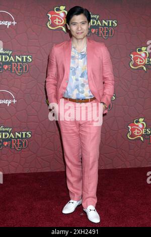 Paolo Montalban at Arrivals for DESENDANTS: THE RISE OF RED Premiere, The Walt Disney Studios Lot, Los Angeles, CA, 10. Juli 2024. Foto: Priscilla Grant/Everett Collection Stockfoto