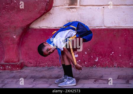 Kind in Havanna Stockfoto