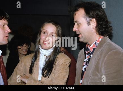 Shelley Duvall ist gestorben. Terry Gilliam, Shelley Duvall und Bill Murray wurden am 4. November 1981 in New York City fotografiert. Quelle: Walter McBride /MediaPunch Stockfoto