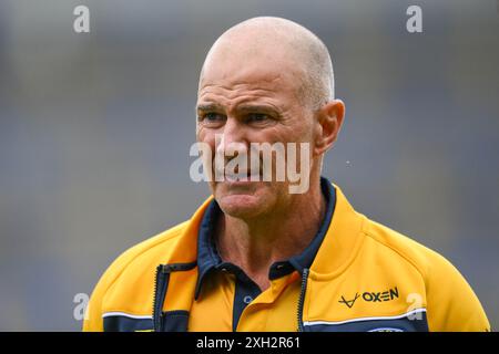 Brad Arthur Head Coach von Leeds Rhinos kommt vor dem Spiel Warrington Wolves vs Leeds Rhinos in der Betfred Super League Runde 17 im Halliwell Jones Stadium, Warrington, Großbritannien, 11. Juli 2024 (Foto: Craig Thomas/News Images) in, am 7. November 2024. (Foto: Craig Thomas/News Images/SIPA USA) Credit: SIPA USA/Alamy Live News Stockfoto