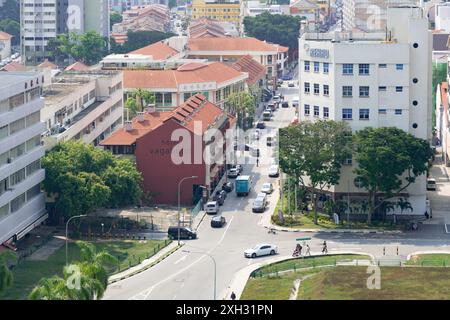 10. Oktober 2019, Singapur, Singapur: Gebäude Um Lavender Area, Singapur. Stockfoto