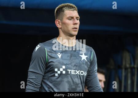 Krakau, Polen. Juli 2024. Fußball 2024/25 UEFA Europa League erste Qualifikationsrunde Wisla Krakow gegen KF Llapi op: Anton Chichkan Credit: Konrad Swierad/Alamy Live News Stockfoto