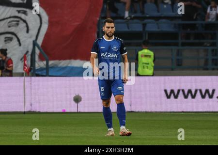 Krakau, Polen. Juli 2024. Fußball 2024/25 UEFA Europa League erste Qualifikationsrunde Wisla Krakow gegen KF Llapi op: Landrit Rama Credit: Konrad Swierad/Alamy Live News Stockfoto