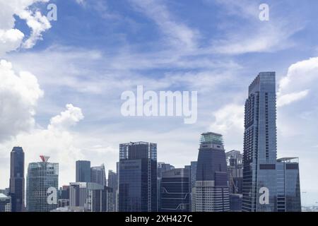 16. Oktober 2019, Singapur, Singapur: Office Business Towers. Stockfoto