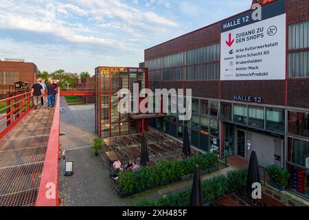 Essen: Zeche Zollverein Kohlebergwerk Industriekomplex im Ruhrgebiet, Nordrhein-Westfalen, Deutschland Stockfoto