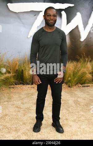 Los Angeles, ca. 11. Juli 2024. David Oyelowo bei der Premiere von Universal Pictures’ Twisters am 11. Juli 2024 in Los Angeles, Kalifornien. Quelle: Jeffery Mayer/Media Punch/Alamy Live News Stockfoto