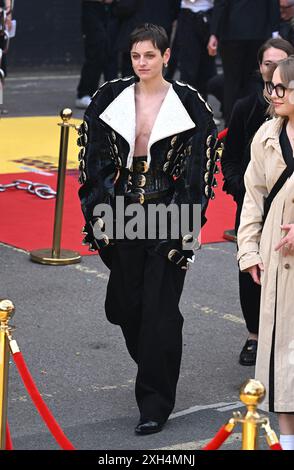 London, Großbritannien. Juli 2024. Emma Corrin beim Deadpool & Wolverine UK Sneak Peek Event, Eventim Apollo am 11. Juli 2024 in London, Großbritannien. Foto: Stuart Hardy/ABACAPRESS. COM Credit: Abaca Press/Alamy Live News Stockfoto