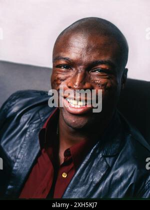 Britischer Musiker, Sänger, Songwriter und Plattenproduzent Seal Stockfoto