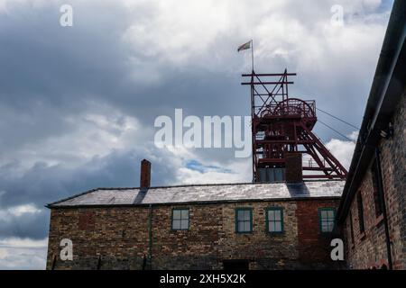 Big Pit National Mining Museum of Wales, Blaenafon, South Wales Stockfoto