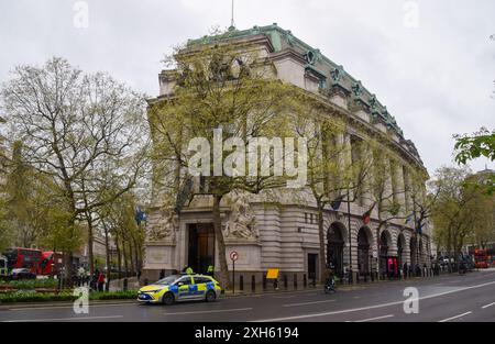 London, Großbritannien. April 2024. Australia House, Australian High Commission in Aldwych. Quelle: Vuk Valcic / Alamy Stockfoto