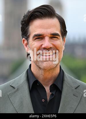 London, Großbritannien. Juli 2024. Rob Delaney beim Deadpool & Wolverine UK Photocall. Quelle: Doug Peters/EMPICS/Alamy Live News Stockfoto