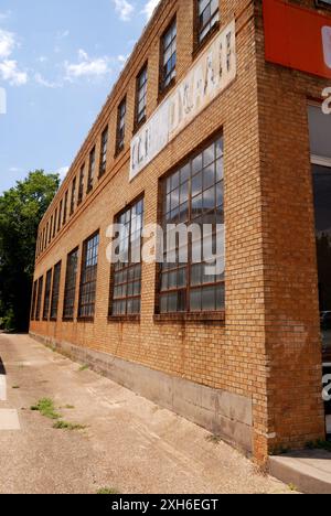 Verlassenes Gebäude in Tyler TX USA Stockfoto