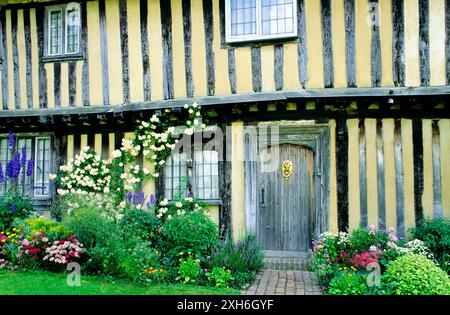 Smallhythe Place in Tenterden, nahe Rye in Kent, England. Haus des 16. Jh. der Schauspielerin Ellen Terry. Jetzt ein Theatermuseum. Stockfoto