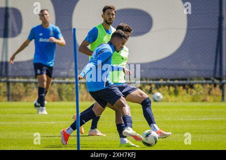 Porto, Portugal. Juli 2024. Porto, 07/12/2024 - Futebol Clube do Porto trainierte heute Morgen im Porto Gaia Sports Training and Training Center zur Vorbereitung auf die Saison 2024/25. Galen (Miguel Pereira/Global Imagens) Credit: Atlantico Press/Alamy Live News Stockfoto