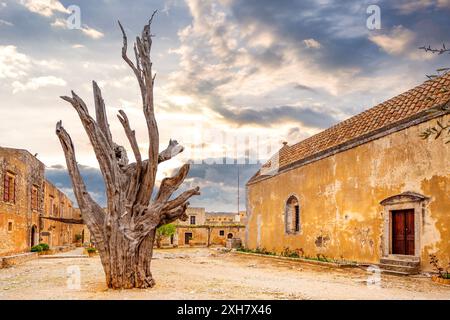Abtei Arkadi, Insel Kreta, Griechenland Stockfoto