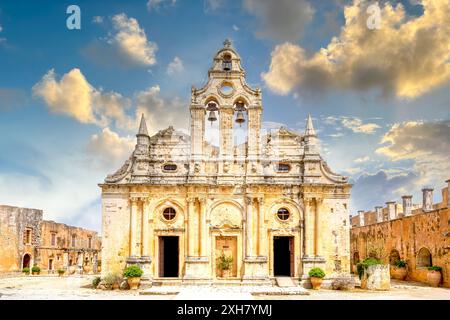 Abtei Arkadi, Insel Kreta, Griechenland Stockfoto