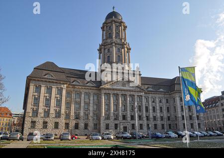 Berlin, Deutschland. Das Alte Stadthaus, ein ehemaliges Verwaltungsgebäude, das derzeit vom Berliner Senat genutzt wird Stockfoto