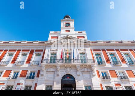 Madrid, Spanien - 07 04 2024 : die Präsidentschaft der Gemeinschaft Madrid Stockfoto