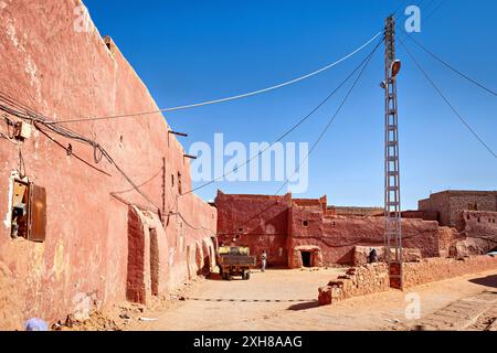 In der Stadt Salah in der Sahara Algeriens Stockfoto