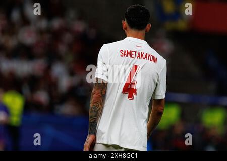 Berlin, Deutschland. Juli 2024. Samet Akaydin (Türkei) im Viertelfinalspiel der UEFA Euro 2024 zwischen den Nationalmannschaften der Niederlande und der Türkei im Olympiastadion zu sehen Endstand: Niederlande 2:1 Türkei Credit: SOPA Images Limited/Alamy Live News Stockfoto