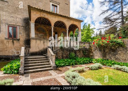 Die wunderbare Certosa di Padula, Klosterkomplex und UNESCO-Weltkulturerbe in der Provinz Salerno, Kampanien, Italien. Stockfoto