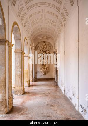 Die wunderbare Certosa di Padula, Klosterkomplex und UNESCO-Weltkulturerbe in der Provinz Salerno, Kampanien, Italien. Stockfoto