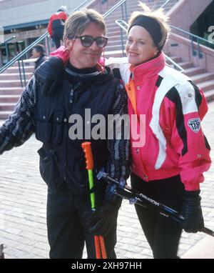 Don Johnson, Melanie Griffith, 1991. ph: John Barrett/PHOTOlink/Courtesy Everett Collection (Don Johnson Melanie Griffith7357) Stockfoto